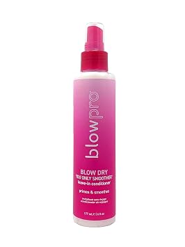 blowpro You Only Smoother Advanced Smoothing Spray 5 أوقية، كمال سلس لجميع أنواع الشعر، يحمي الشعر من التلف الحراري، يفكك الشعر، مملوء بالشاي الأبيض والبابونج