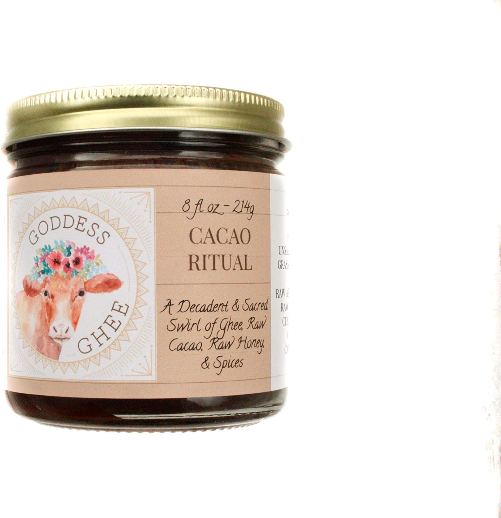 Dark Chocolate Ghee // Goddess Ghee // 8oz