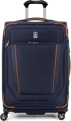 Travelpro Crew Versapack - Maleta giratoria extensible Softside, Azul patriota), 407186522