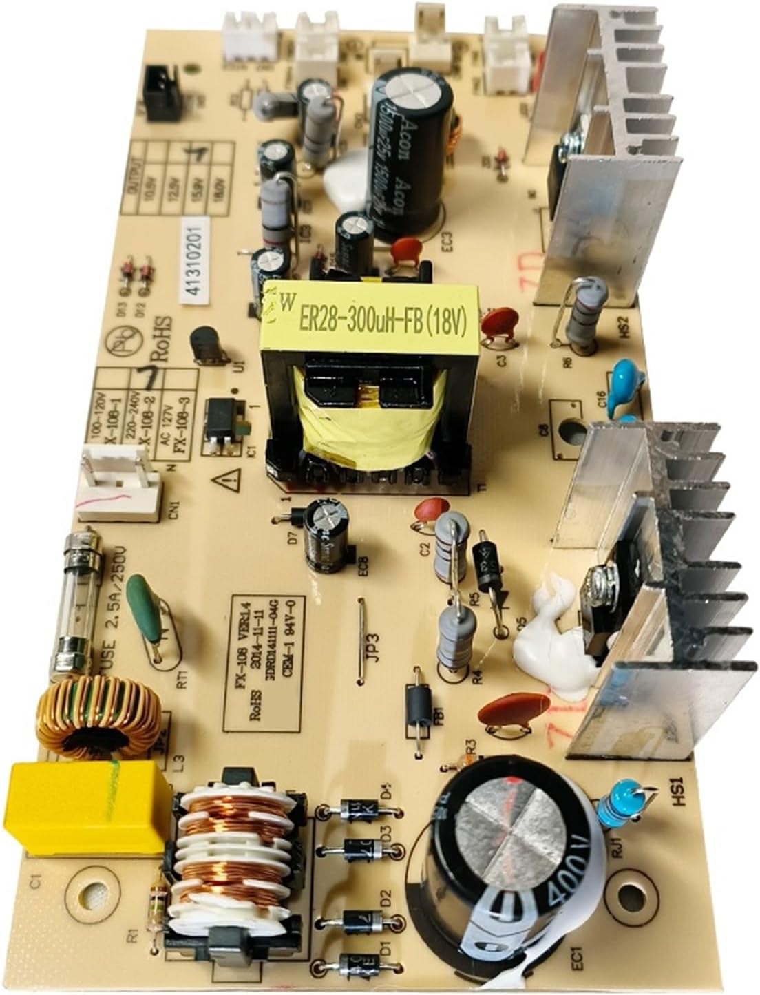 FX-108-2 Red Wine Cabinet Power Board Main Board Power Supply Refrigerator Accessories 220-240V 15.9V Circuit Board