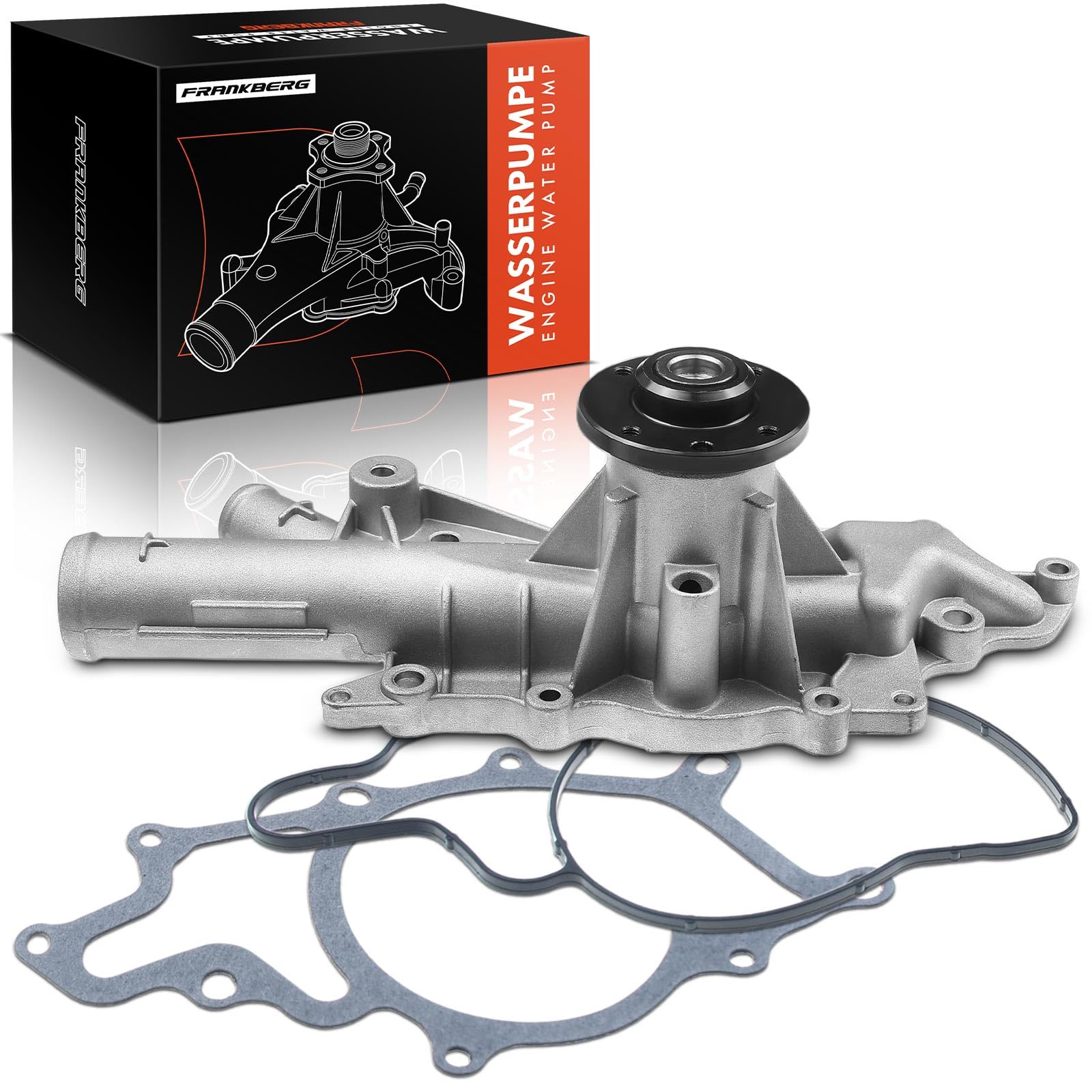 Frankberg Pompa acqua refrigerante Diesel Compatibile con Vito Bus W639 2.2L Sprinter 3 5-T Pianale/Telaio B906 2.2L Vito/Mixto Furgone W639 2.2L Sprinter 5-T Pianale/Telaio B906 2.2L A6462001601
