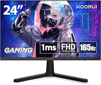 KOORUI 24E3　24インチ IPS ゲーミングモニター165hz Amazon.co.jp: KOORUI 24インチ ゲーミングモニター 24E3 ゲーム