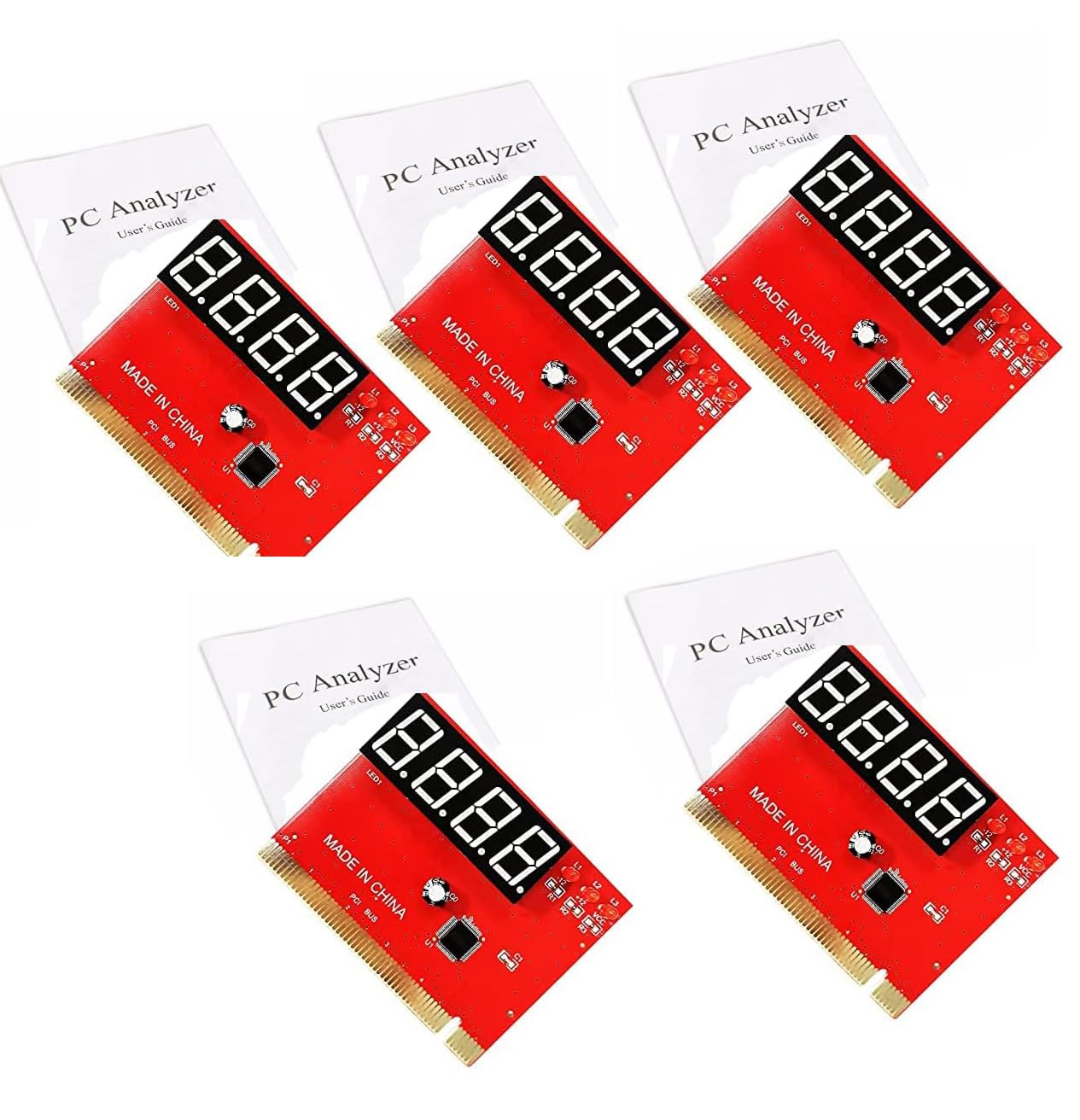 Buyyart New PCI 4-Digit PC Motherboard Diagnostic Card with User Manual (5)
