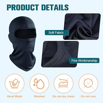 Vicenpal 36 Pcs Balaclava Ski Mask Full Face Cover