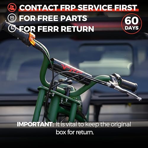 Miniatura 2 de FRP DB003 - Mini moto de cross de 2 tiempos de 50 cc, mini bicicleta para niños, a gasolina, todoterreno todoterreno, mini motocicleta de gasolina,