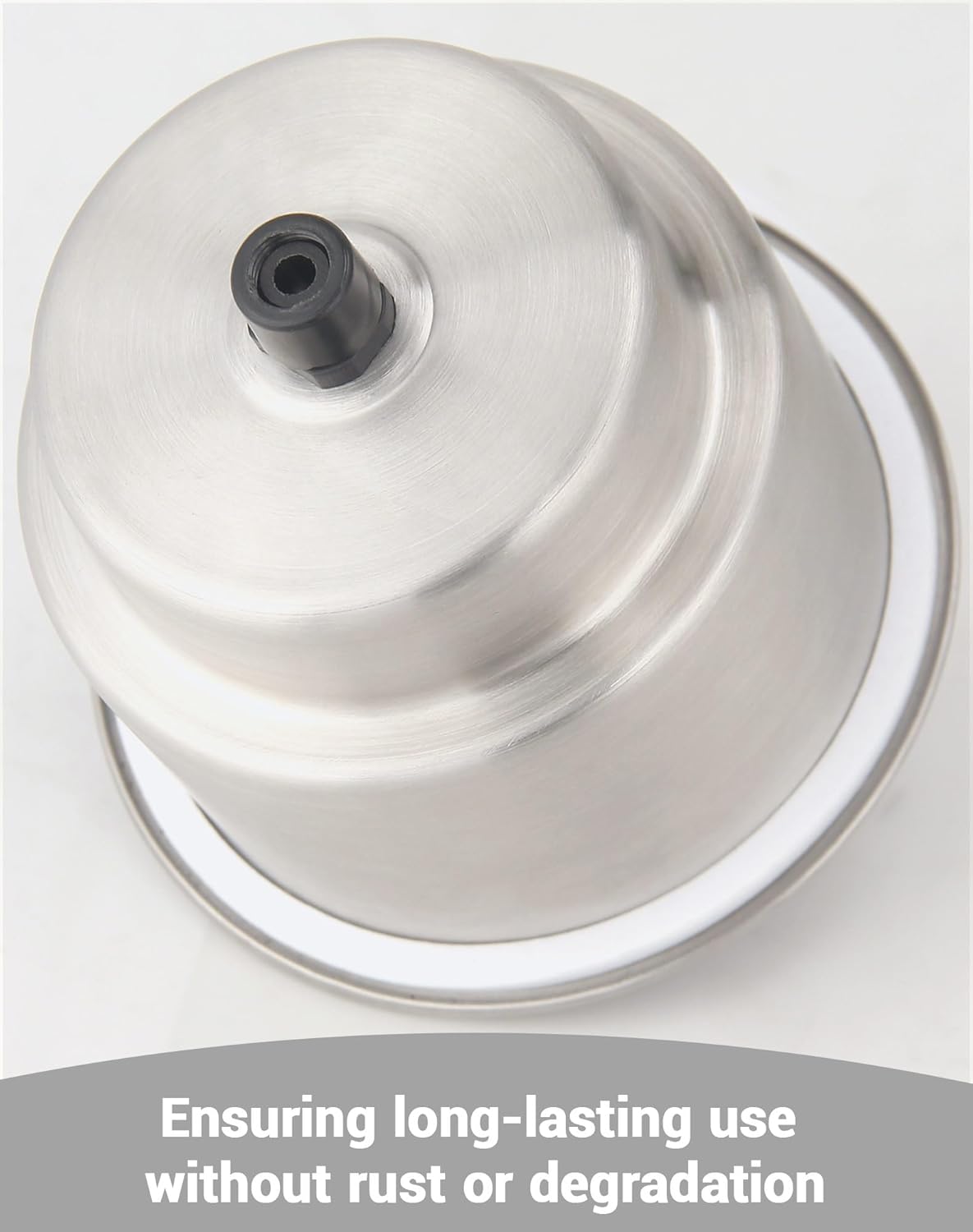 8-Pack Stainless Boat Cup Holder Insert | Marine-Grade for Boat, RV, Camper, Truck & Yacht | Includes Mounting Gasket & Internal Pad