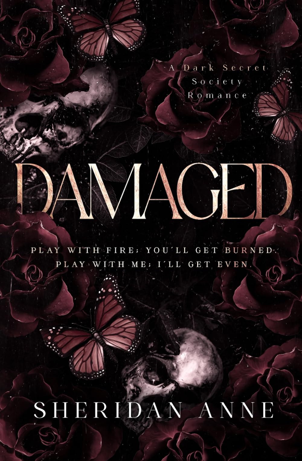 Damaged: A Dark Enemies to Lovers Reverse Harem Romance (Boys Of Winter)
