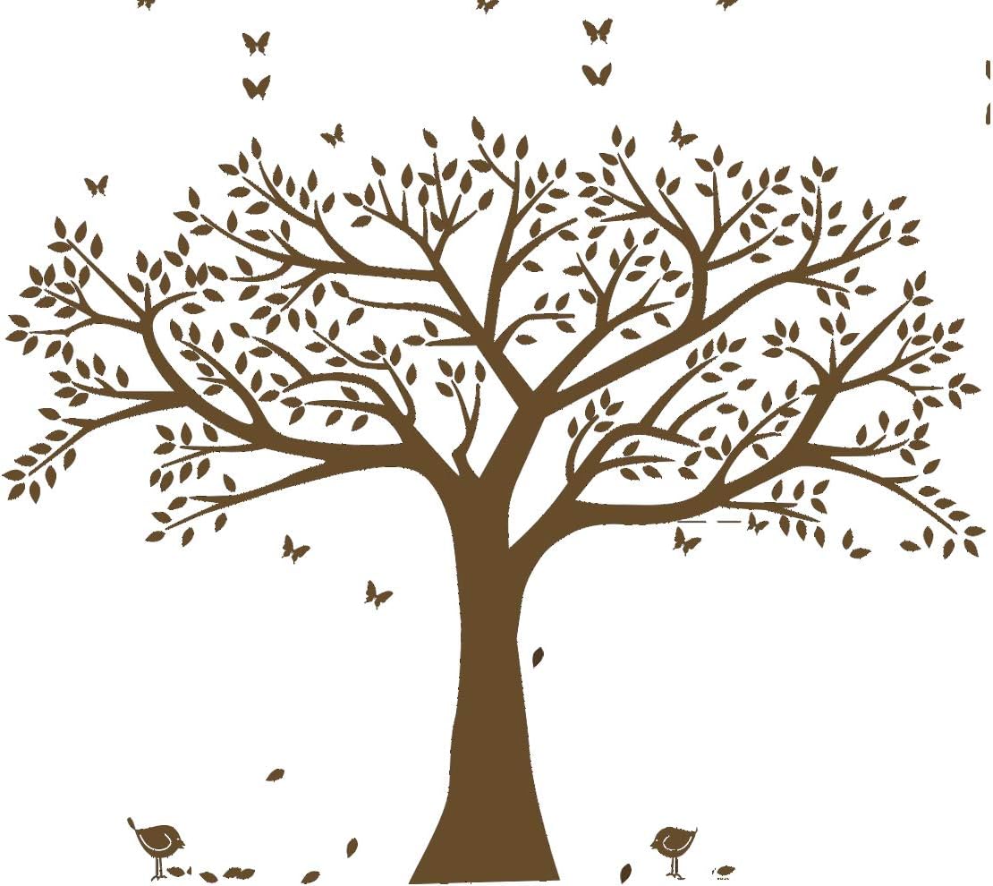 MAFENT Giant Family Tree Wall Decals Photo Frame Wall Decal