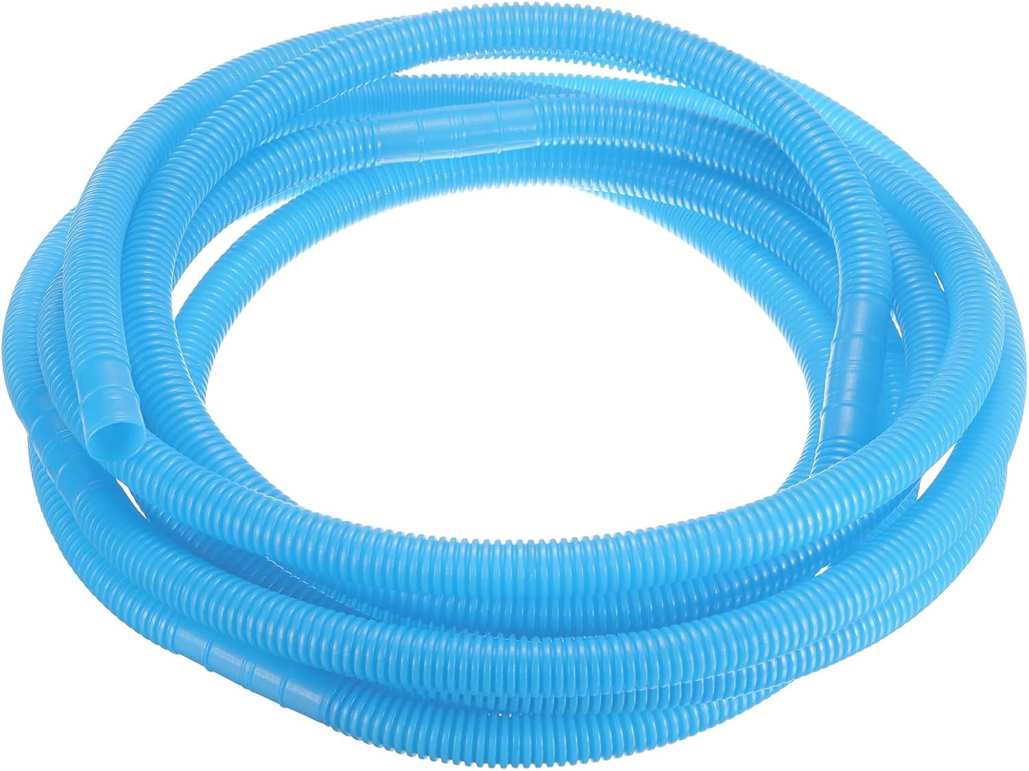 PATIKIL 20ft/6m 16mm ID Universal Air Conditioner Drain Hose, Water Drain Hose Flexible Pipe for AC Units Washing Machine, Blue
