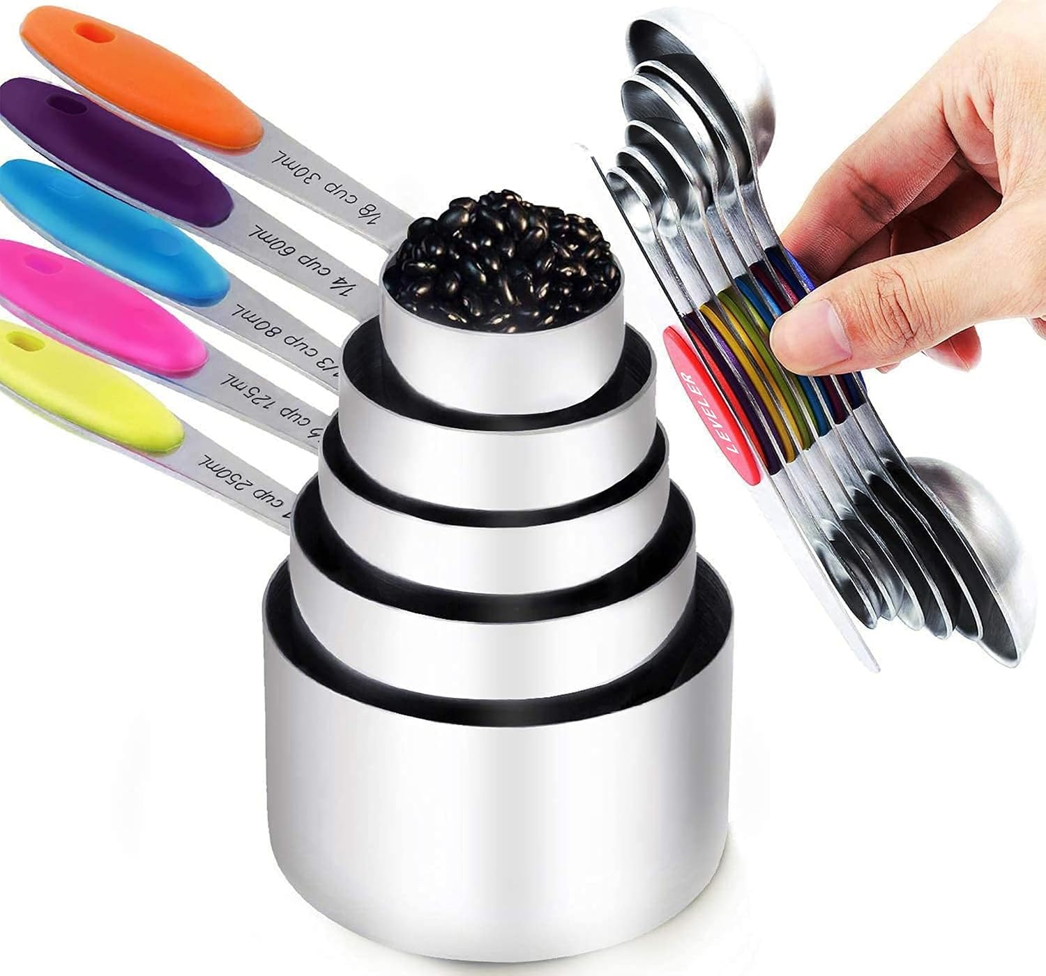 TILUCK Measuring Cups and Measuring Spoons - Thumbnail 3