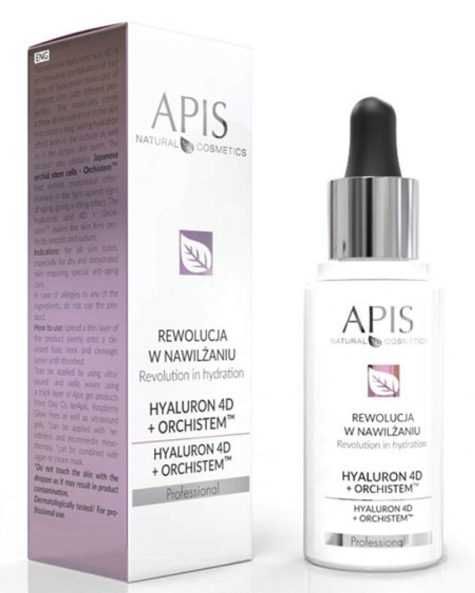 APIS Hyaluron 4D + Orchistem TM | Revolution in Hydration | 30 ml