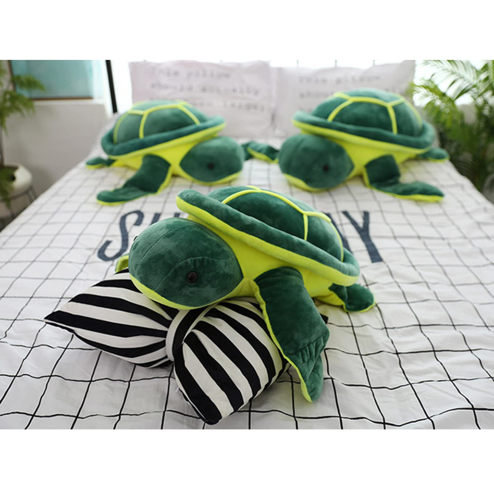 Amazon.co.jp: [ハウスXIN] カメぬいぐるみ かめ 萌え萌え 80cm 亀 大