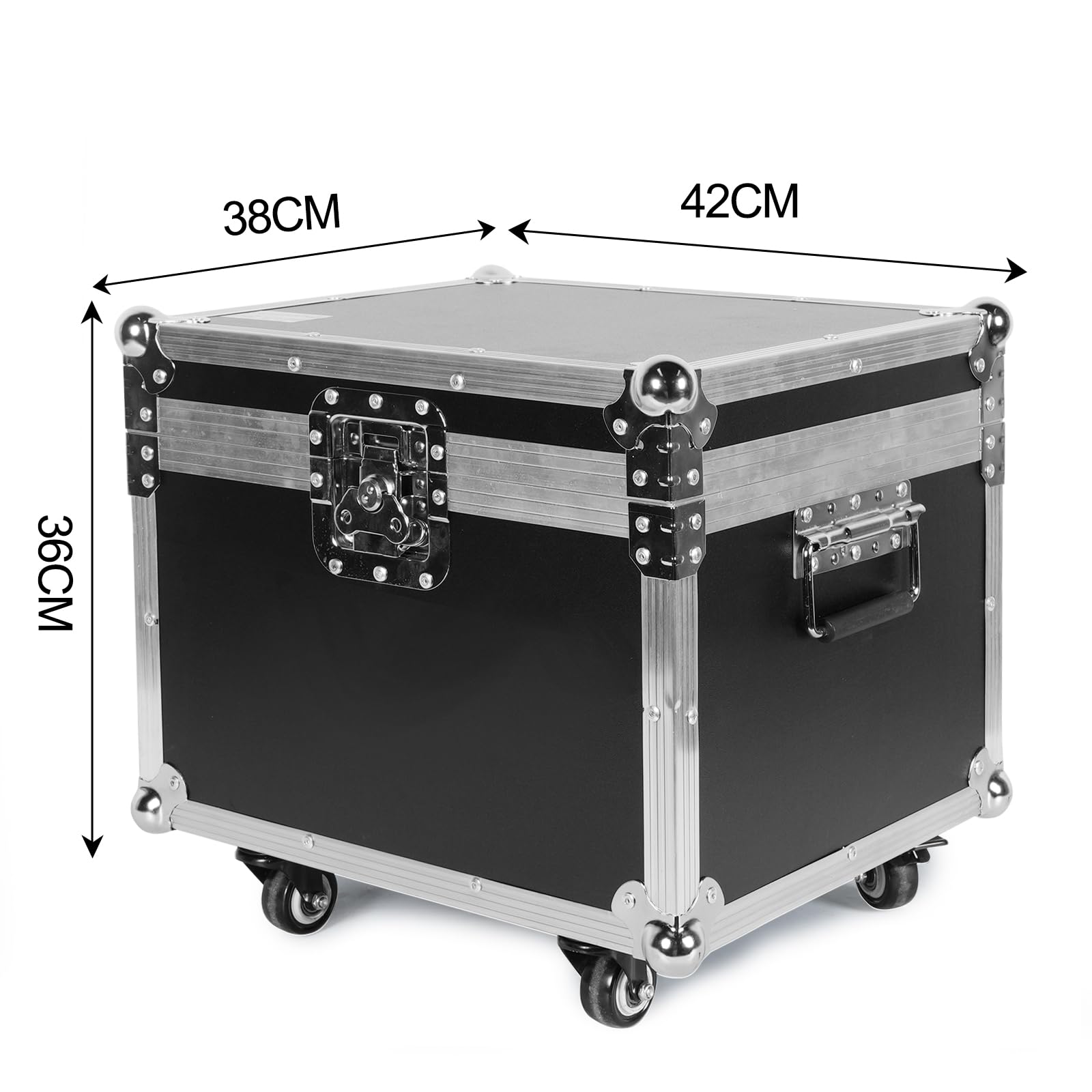 Flight Case per 4 pezzi Luce da Palco Beam LED 30W Flightcase 42 x 38 x 36 cm