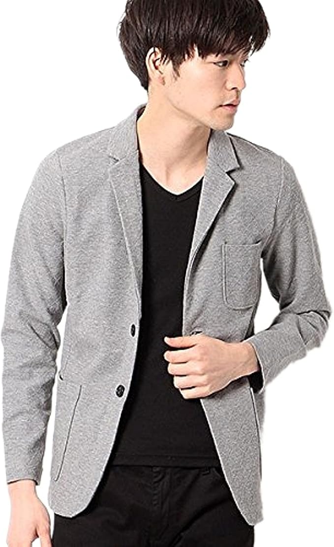 Amazon シップス メンズ Ships Sc Ships シップス New ラッチパイル 2ボタン ジャケット カーディガン 15グレー S カーディガン 通販