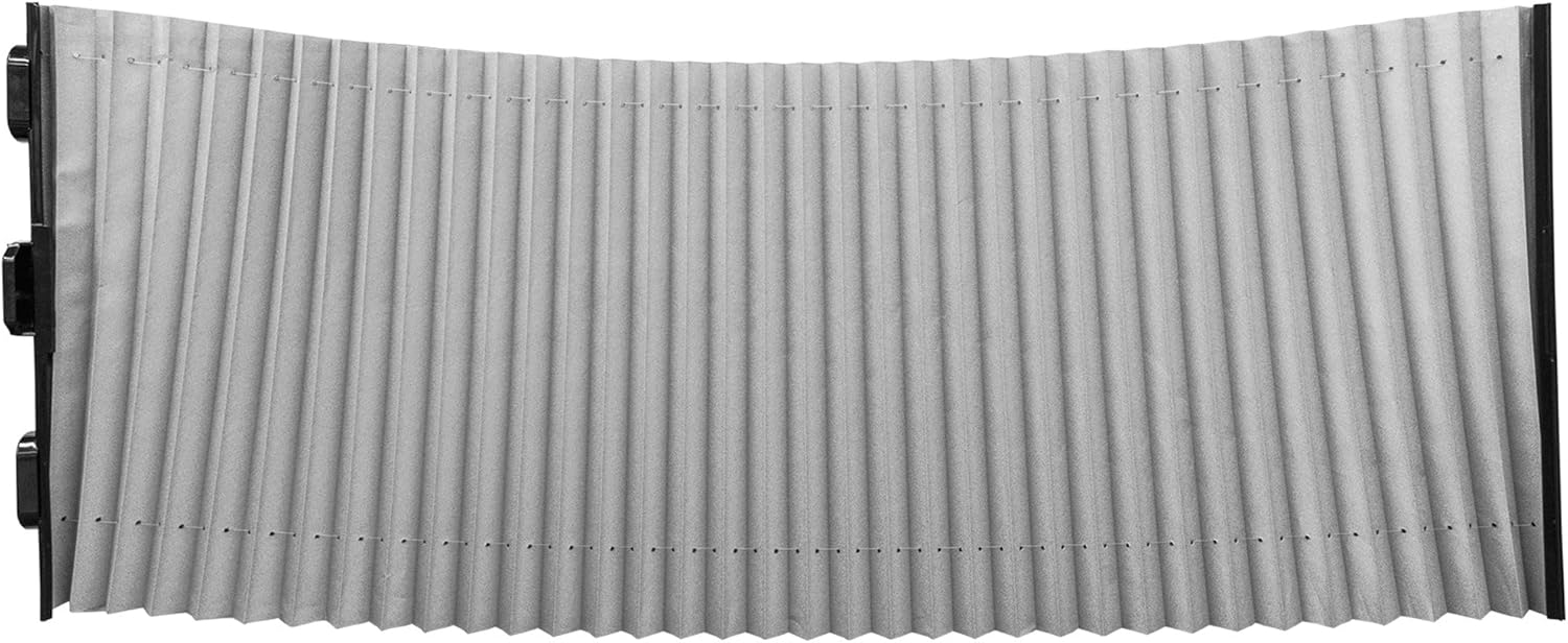 Dash Designs, Inc.Retractable 27 Inches Windshield Sunshade for Chrysler Pacifica|2017-2023 (Silver)