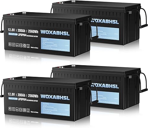 Miniatura 11 de Batería de litio LiFePO4 de 12 V 100 Ah, más de 15000 ciclos profundos y corte a baja temperatura, BMS integrado de 100 A para RV, solar, marina,