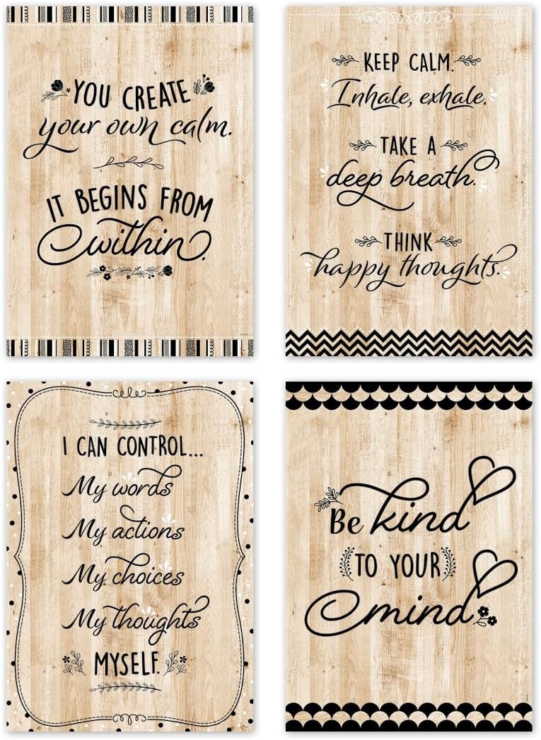 Creative Teaching Press Farm Friends Inspire U 5-Poster Pack (10266)