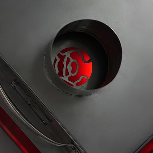 Miniatura 7 de Rbm Outdoors Estufas de camping para tiendas de campaña, refugios, yurtas. Estufa plegable portátil de leña para campamento, cocina al aire libre.