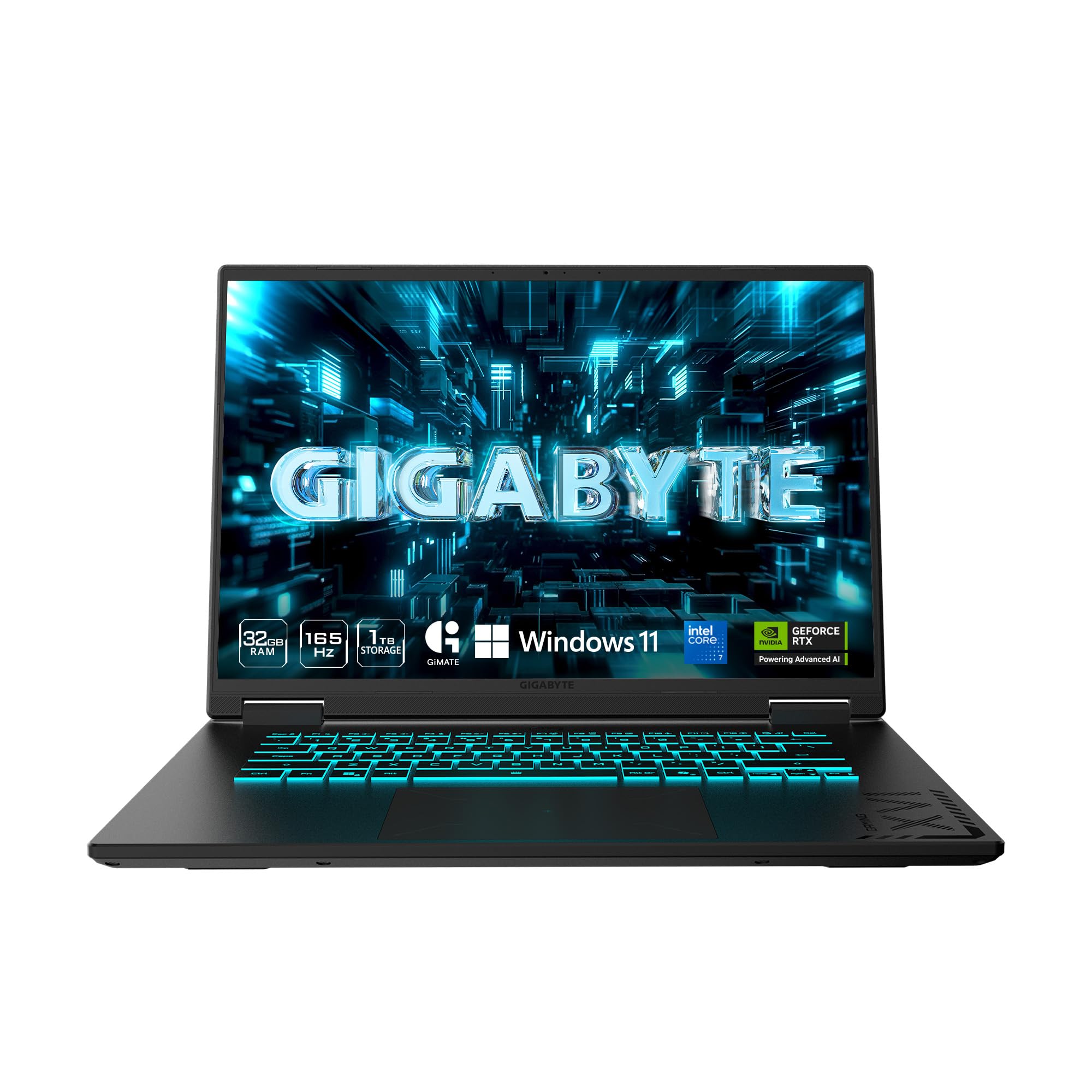 A16 PRO Gaming Laptop - 165Hz 2560x1600 WQXGA - Manufactured by NVIDIA GeForce RTX 5070 Ti - Intel Core Ultra 7 240H - 1TB SSD with 32GB LPDDR5X RAM - Windows 11 Home (DXHG4USCC4SH)