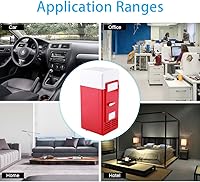 Vista 4 de Mini nevera portátil pequeña con cable USB, 5 V USB LED para automóvil, para dormitorio, oficina, dormitorio, caravana, enchufar y usar, enfría