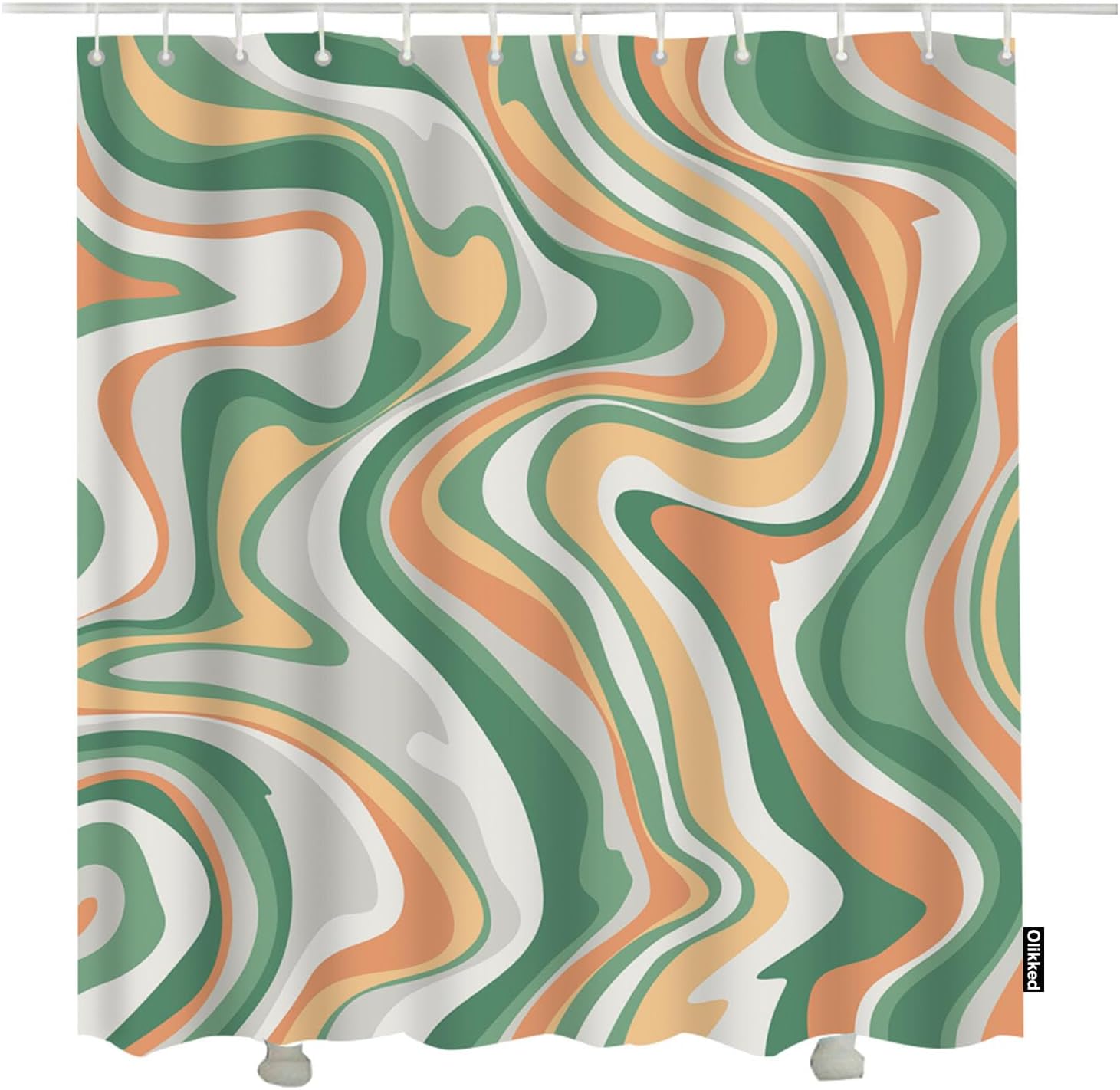 Cute Black Cat Shower Curtain Set 72x72 Inch Neon Cats Kitten Meow Animal Pattern Bathroom Accessories Waterproof Machine Washable