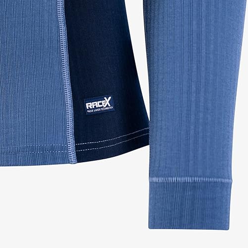 Vista 4 de Swix RaceX Bodywear - Camiseta de manga larga elástica en 4 direcciones que absorbe la humedad, de secado rápido, sin rozaduras, para hombre