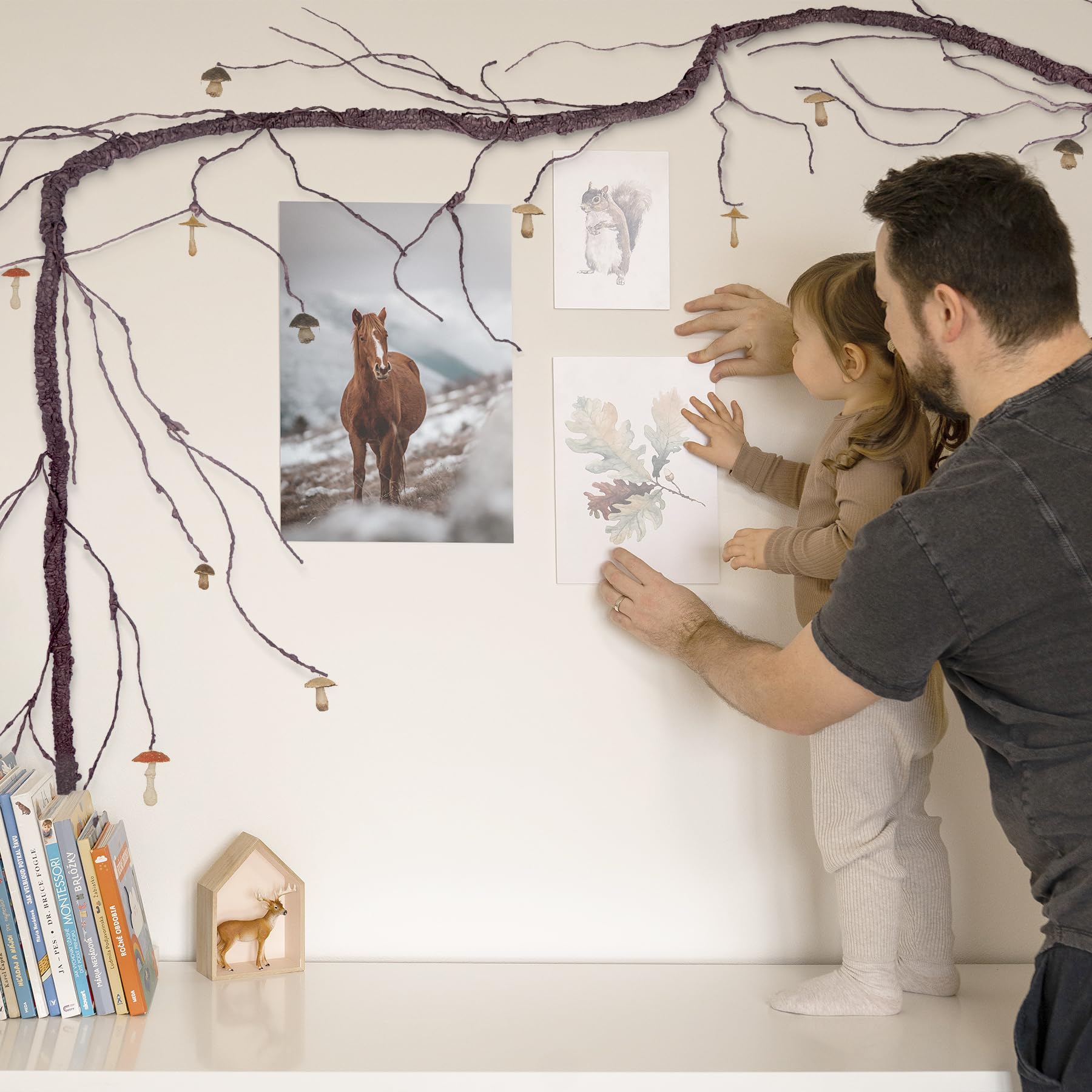 Ttranewsoo Albero rampicante artificiale, pianta rampicante artificiale, rami di albero per matrimonio, giardino e decorazione per le vacanze (grandi dimensioni)