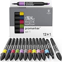 Winsor & Newton ProMarker – 12+1 Pennarelli Set 1