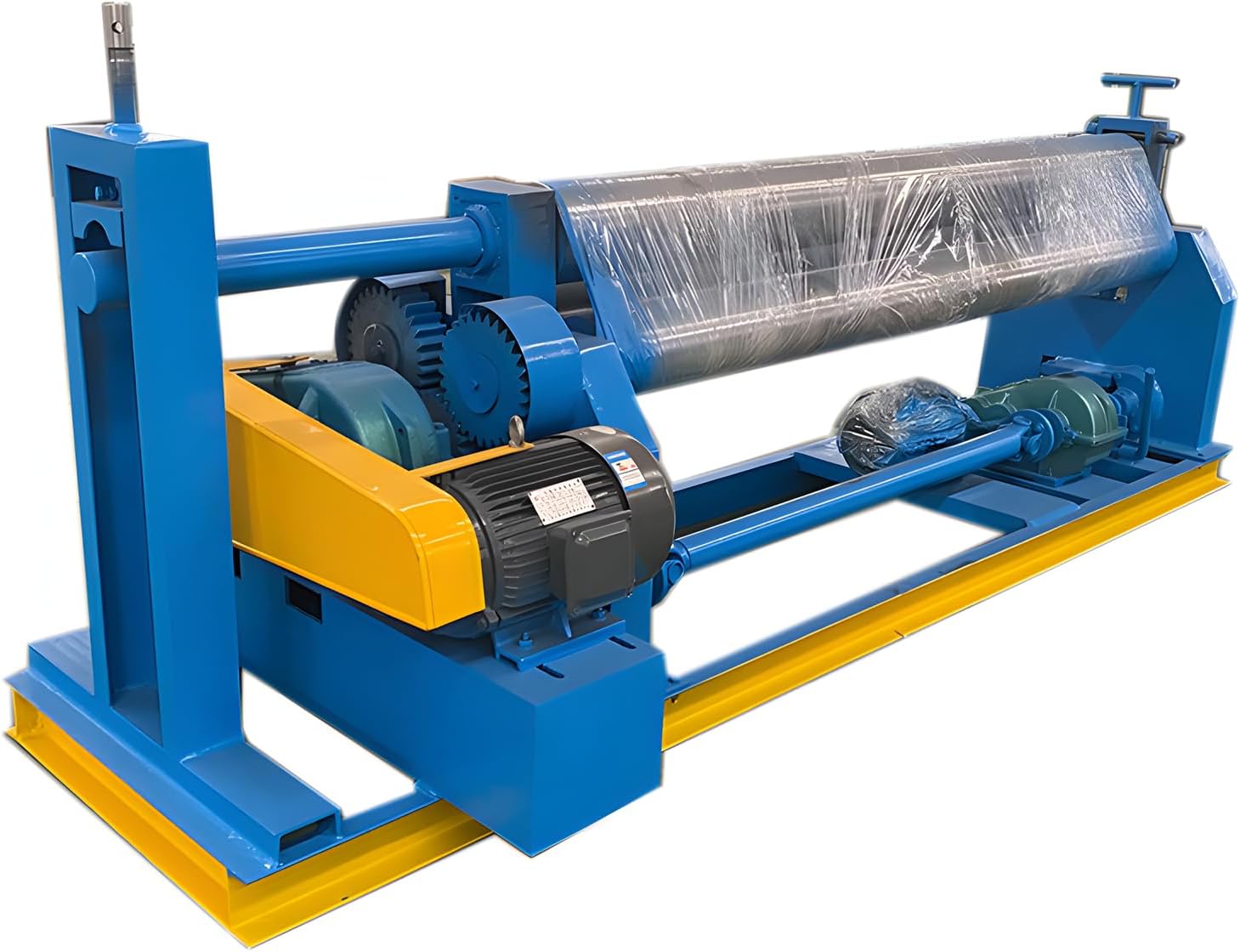 Automatic Metal Plate Rolling Machine High Efficiency Hydraulic Forming Equipment Industrial Plate Bending Roller for Steel Aluminum Sheet Fabrication Workshops and Manufacturing Plants