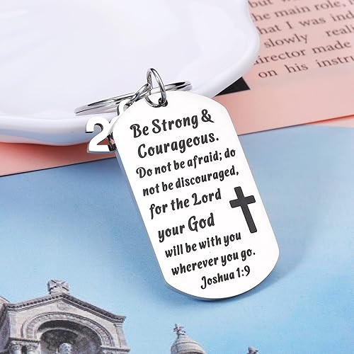 Miniatura 6 de Regalos de versículo bíblico para mujeres y hombres, llavero religioso, regalos para adolescentes, niños, niñas, regreso a la escuela, regalo de