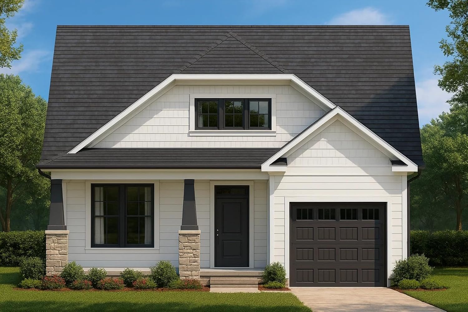 14-2045 House Plan - Modern Farmhouse Home Plan - 3-Bed, 2-Bath, 1,650 SF