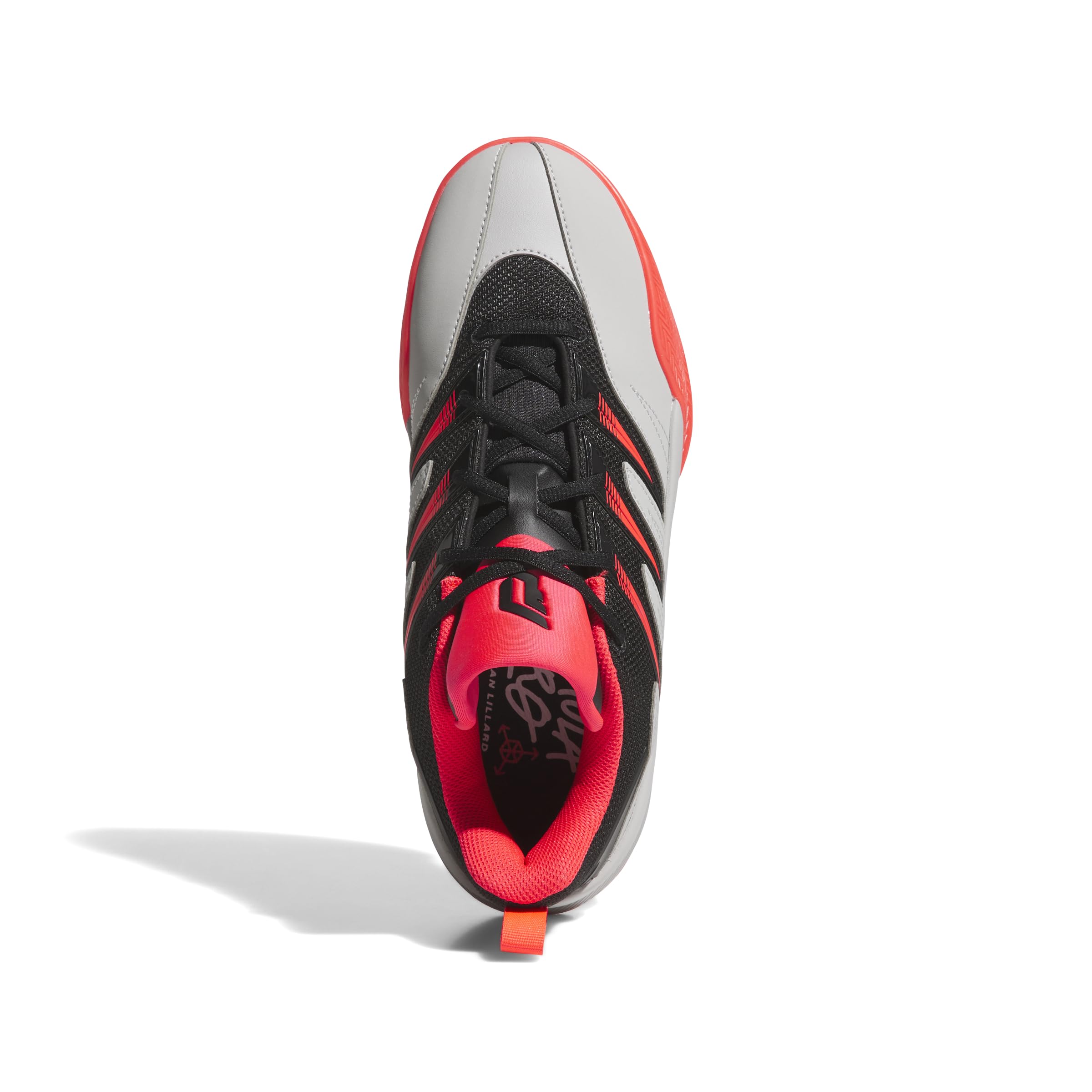 Adidas Unisex - Adulto Dame Certified 3, Core Black/Lucid Red/Grey Two, 42 EU