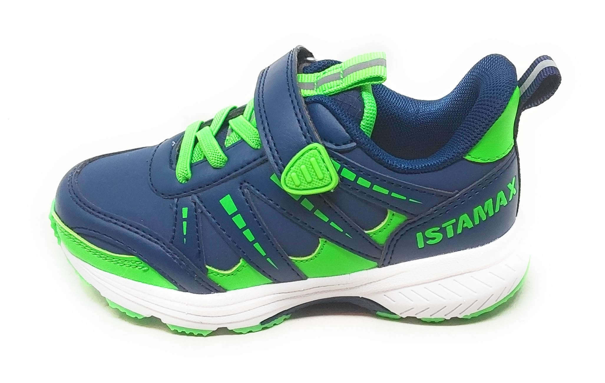 Scarpe Bambino IMAA3819 Blu Verde a Strappo antipronazione e antitorsione Soletta Estraibile