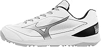Mizuno Cushionrevo Diamond Turf Shoes - Unisex Baseball Softball Cleats with Enerzy Foam Cushioning & All-Weather Grip