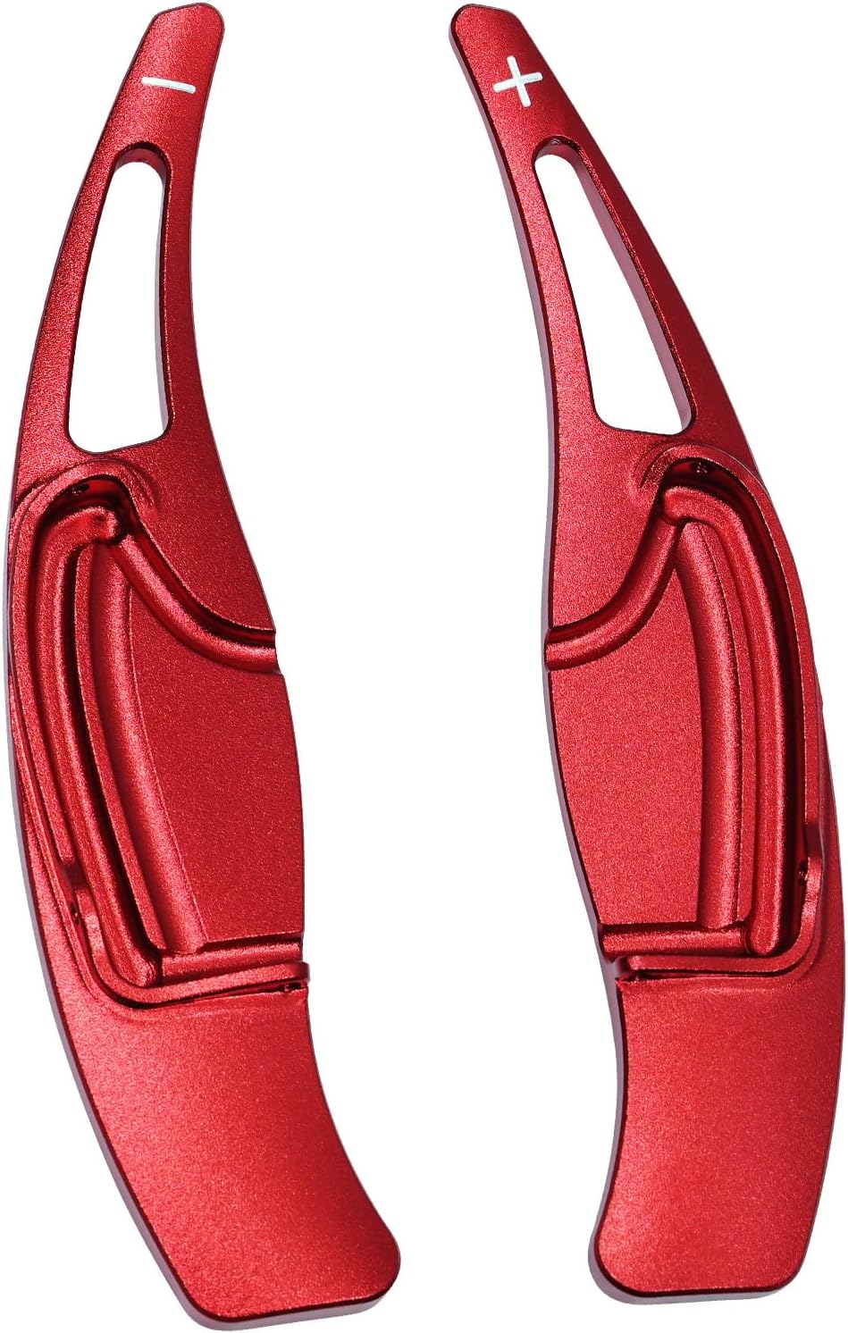 2 PCS Aluminum Alloy Steering Wheel Shift Paddle Extension Cover Fit for Honda Civic G9 9th Generation IX FB7 2012 2013 2014 2015 Car Steering Wheel Paddle Shifter Car Interior Accessories-Red