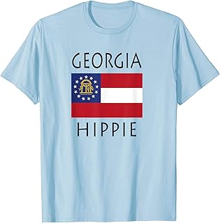 Georgia Flag Hippie T-Shirt