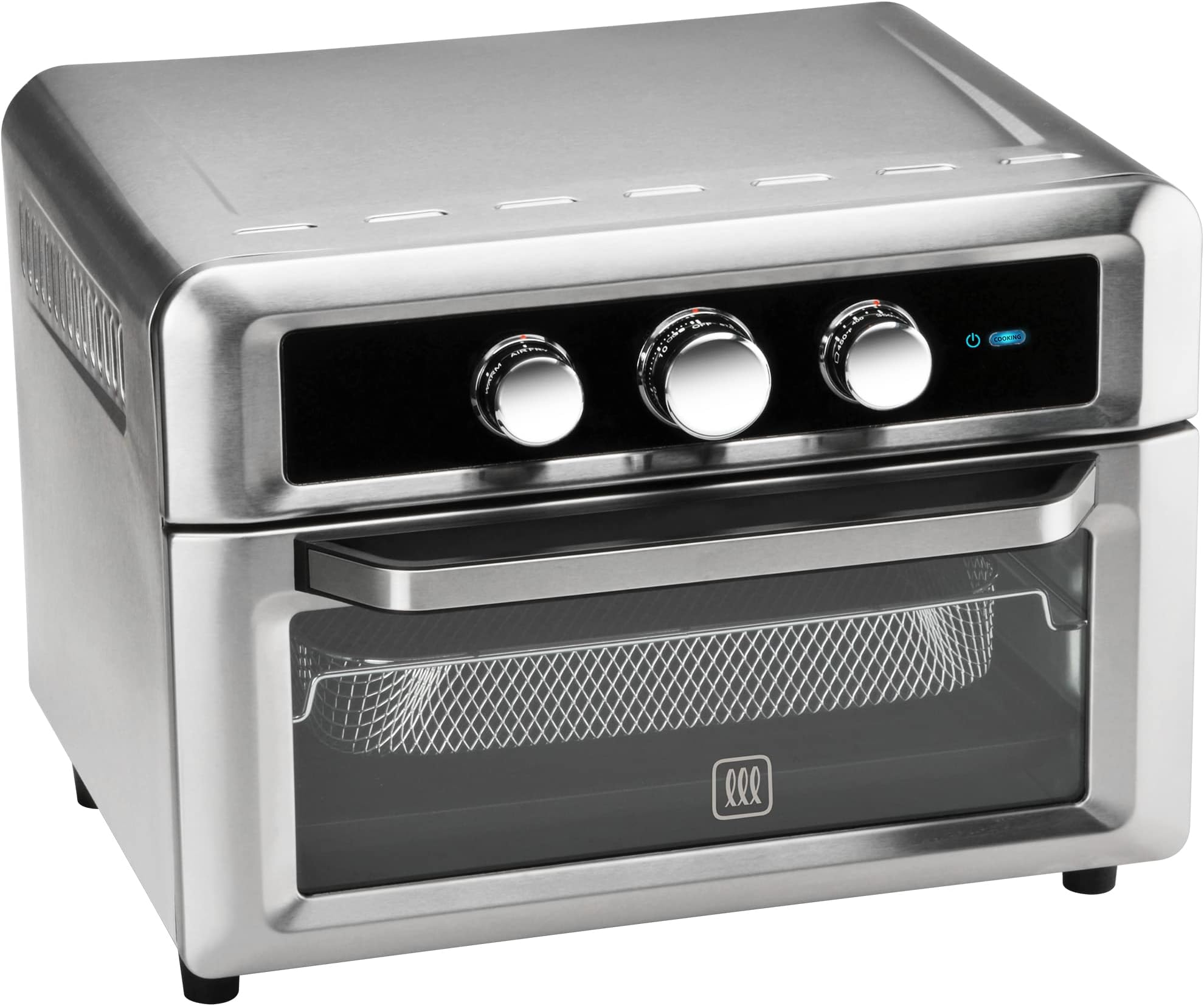 Toastmaster Air Frying Toaster Oven with Convection, Stainless Steel, TM-220AFO