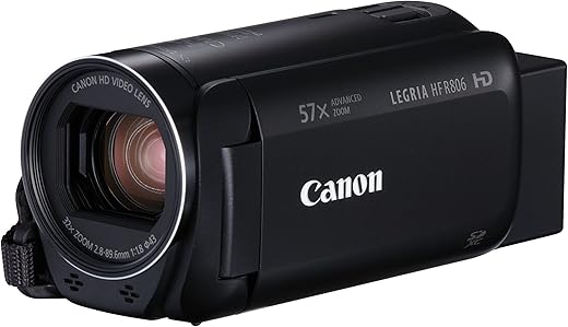 Canon LEGRIA HF R806 Digital Camcorder, Black