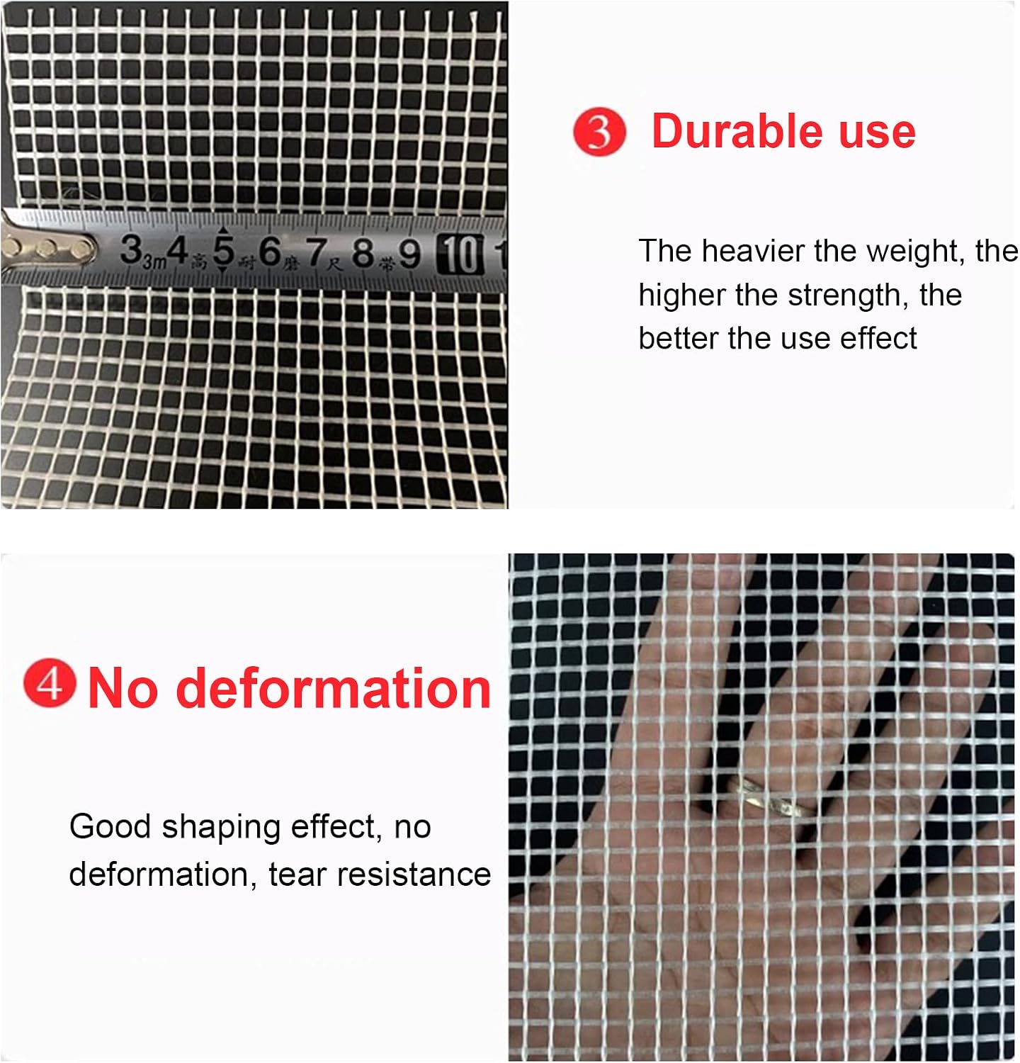 Heavy Duty Fiberglass Mesh Roll Stucco Mesh Cloth Grids 39" x164'/328' Wall Repair Prevention Crack Insulation Enhanced Strength and Stability for EIFS Wall Ceiling Gypsum(Size:1x50m/39 x164')