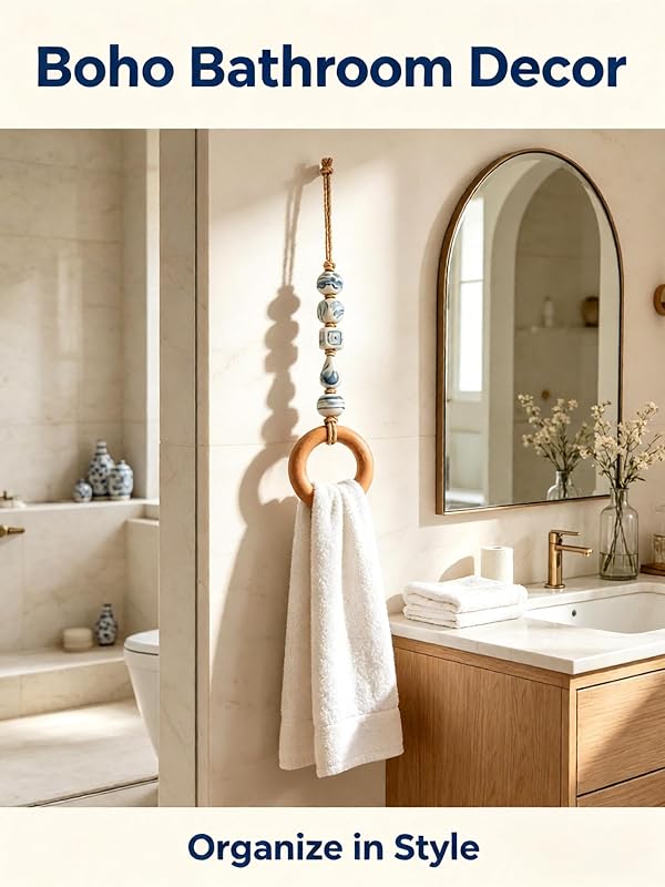 ChayWillow Boho Beaded Towel Hanger – product photo 7 of 8