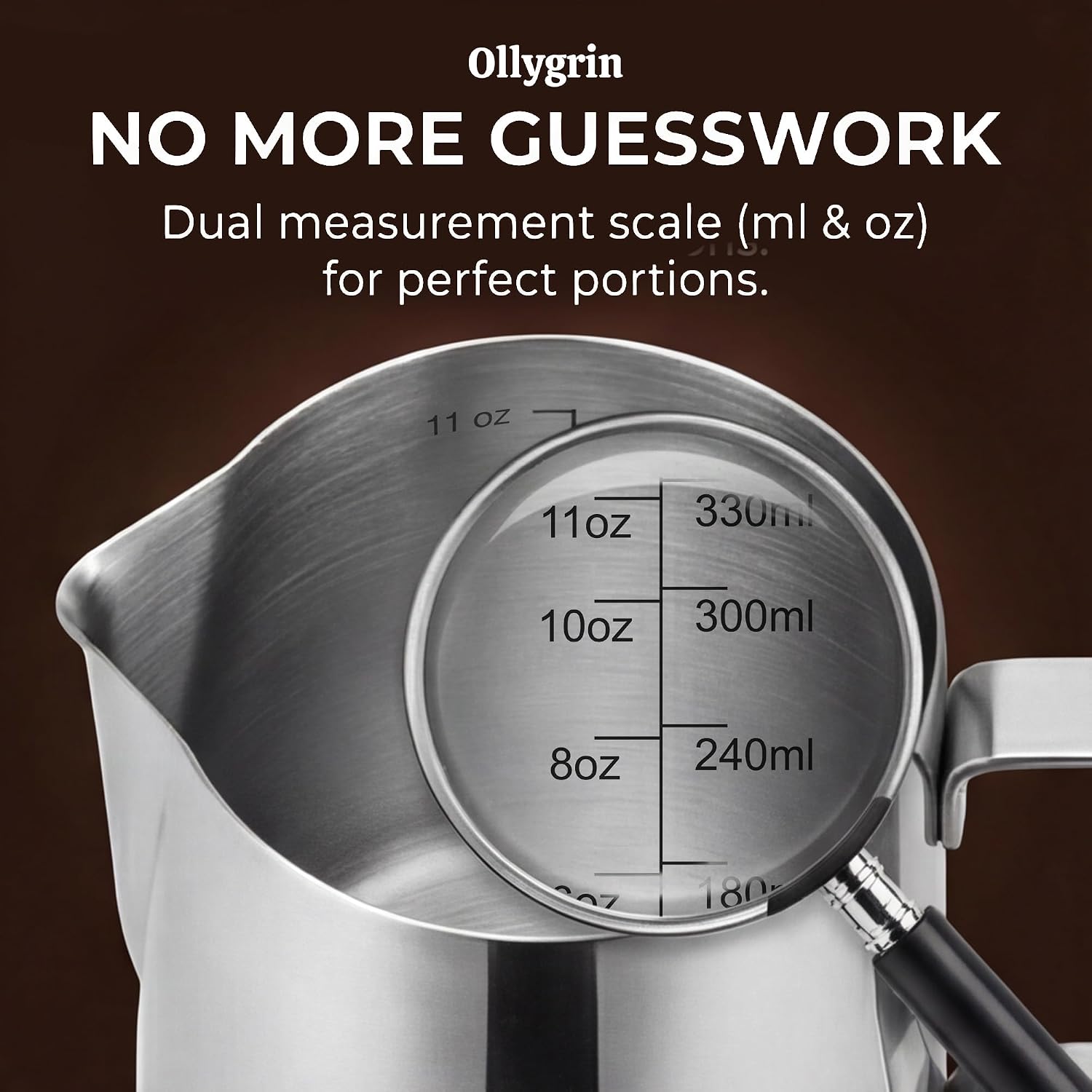 Espresso Machine Espresso Milk Frother for Cappuccino Machine & Latte Machine