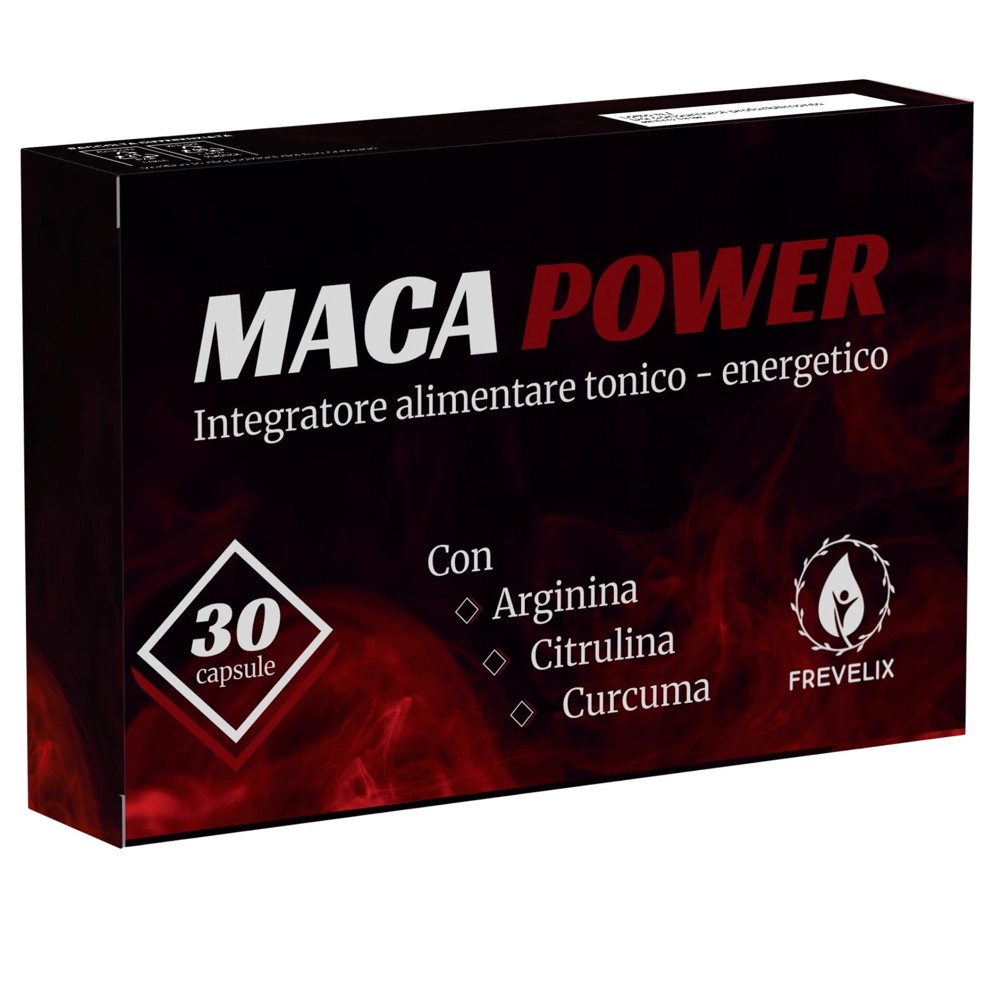 Integratori Sessuali per Uomo 30 Capsule - Complex Originale con Maca Peruviana, L Arginina, L Citrullina e Curcuma