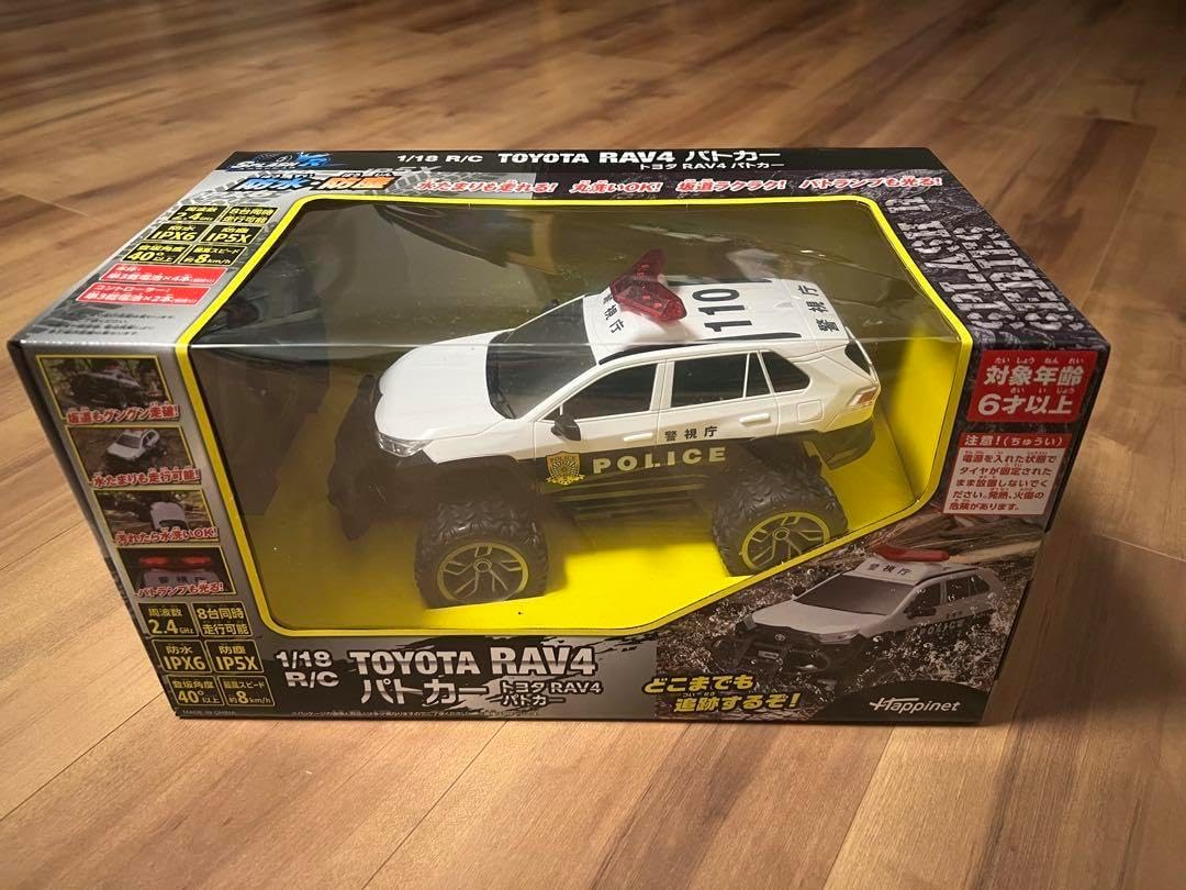 ラジコン RAV4 パトカー1/18 R/C 1/18 R/C TOYOTA RAV4 パトカー｜商品