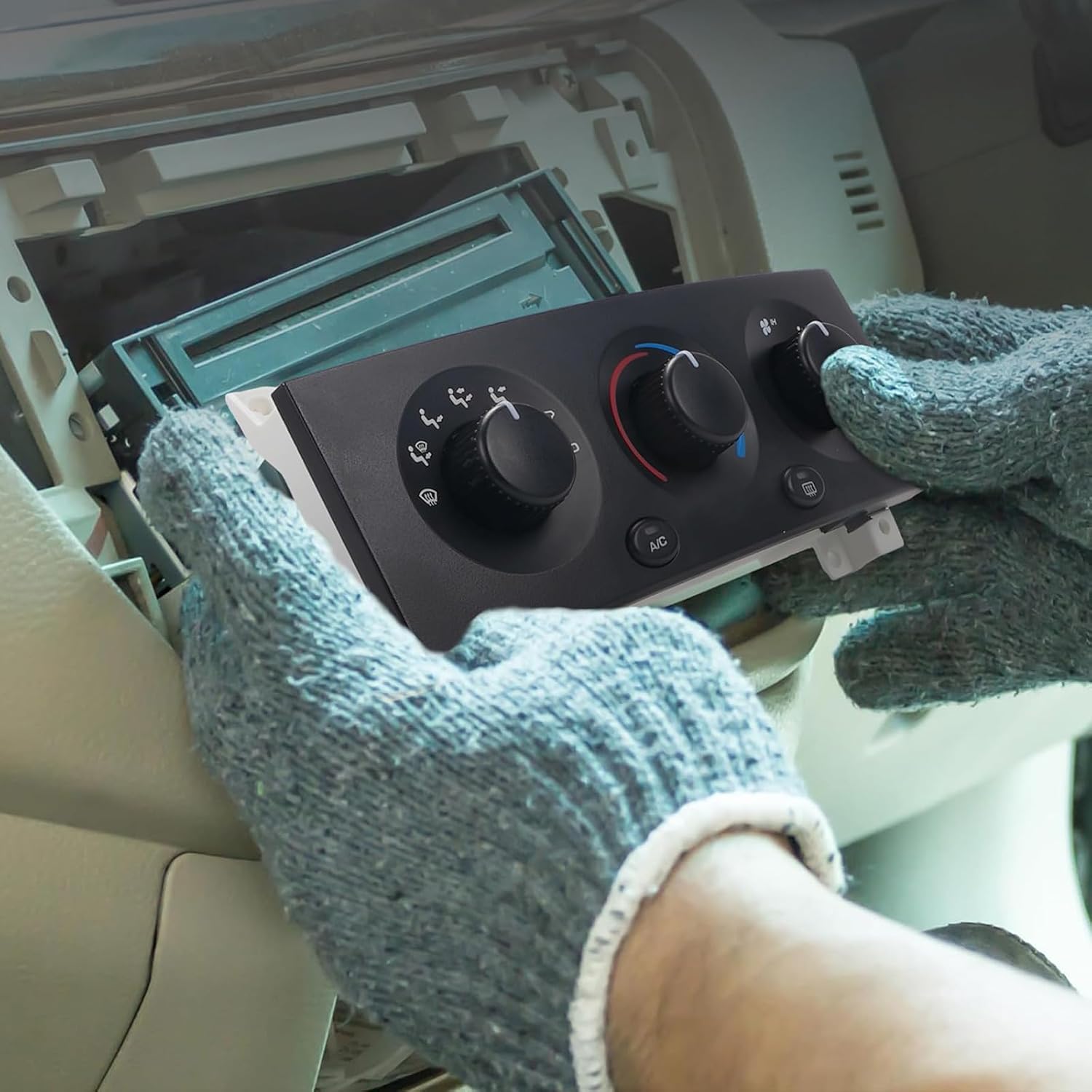 Car Heater Climate Control Module for Vehicle 02-04 599-226 Replacement Temperature Control Unit Auto Parts