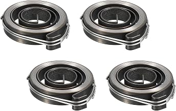 uxcell Drill Press Spring Drill Press Quill Feed Return Coil Spring Assembly Spring Steel Chemical Blackening Finish 680mm Expand Long 35 x 8 x 0.8mm 2 Pcs