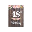 Pretty UR Party 18th Birthday decorations Kit - 64 pcs includes Banner, balloons, Posters, centerpiece, danglers, 18th Birthday Party Supplies, Eighteenth Bday Decor, DIY Pack for teens, girls gallery image