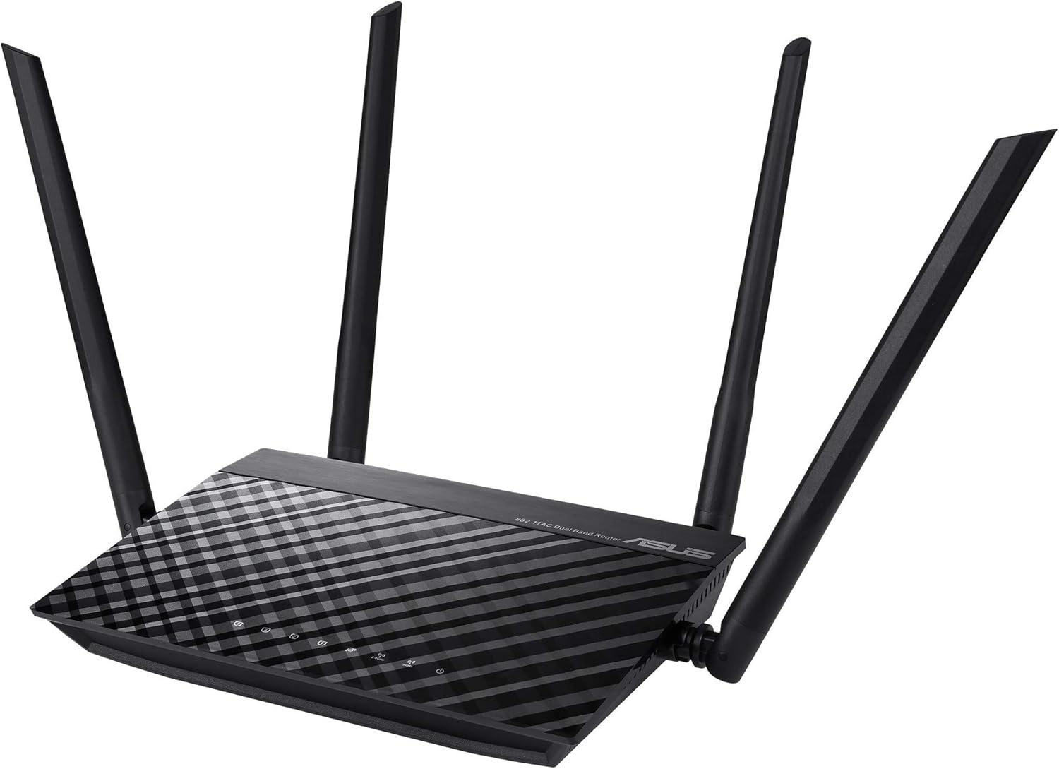 ASUS RT-AC1200 V2 AC1200 Dual Band WiFi Router, Easy 3-Step Setup, 4 LAN Ports, VPN, Gaming & Streaming (Renewed)