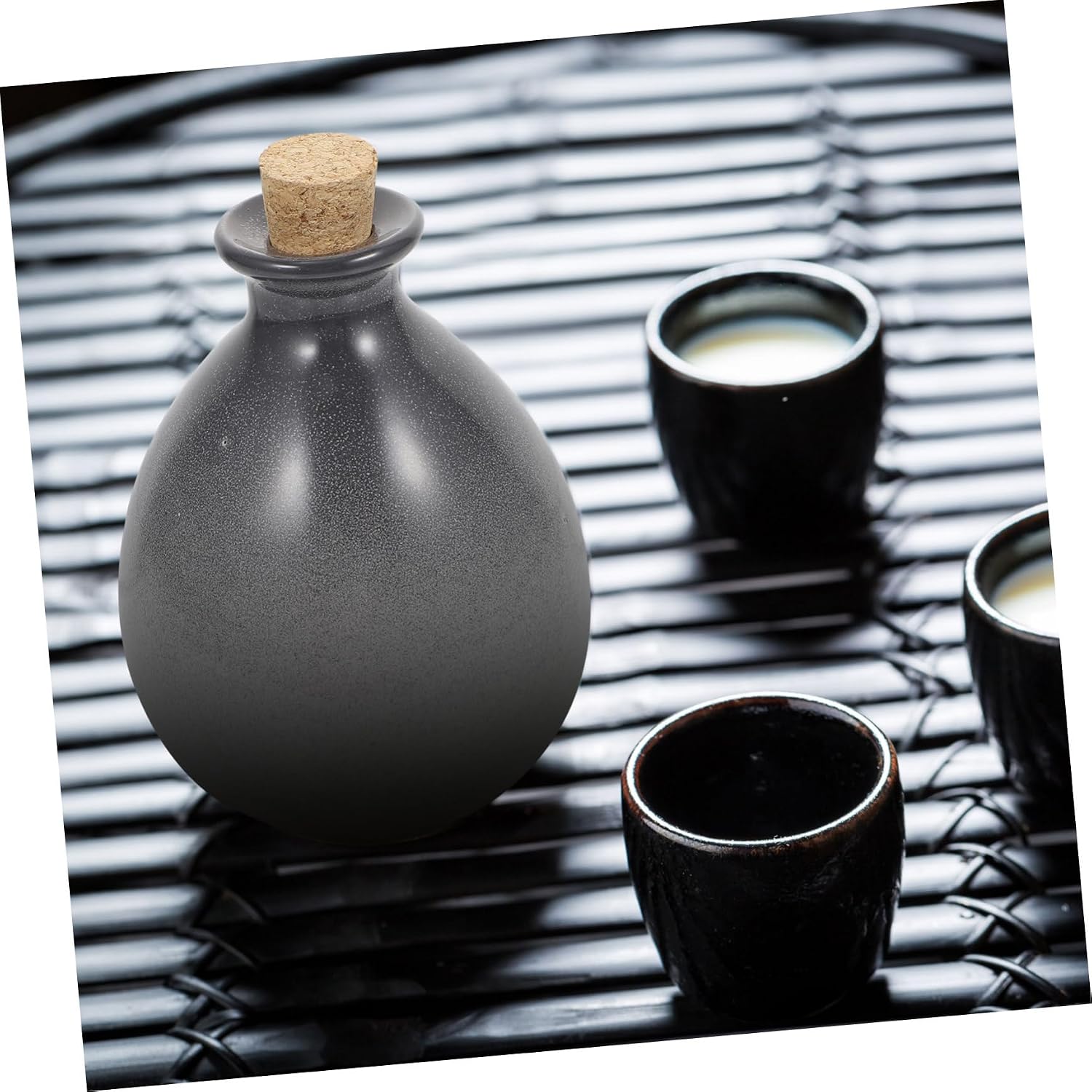Ceramic Wine Storage Jar Asian Wine Jars Multi-functional Bottle for Home