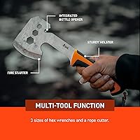 Vista 4 de S.O.L. Survive Outdoors Longer Equipo de camping SOL Stoke Camp Hacha