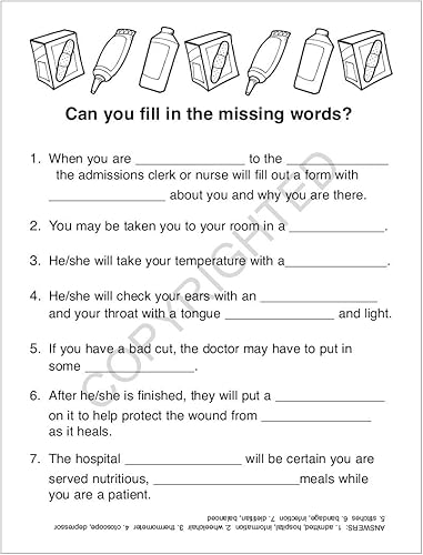 Miniatura 4 de ZOCO - Aprende sobre hospitales - Libros educativos para colorear para niños (paquete de 25 unidades, sin crayones) - Educación médica y de salud -